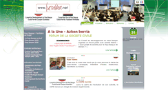 Desktop Screenshot of lurraldea.net