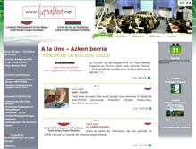 Tablet Screenshot of lurraldea.net